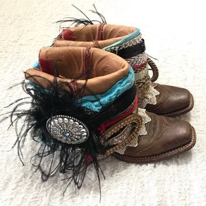 Custom Embellished Ariat Boots